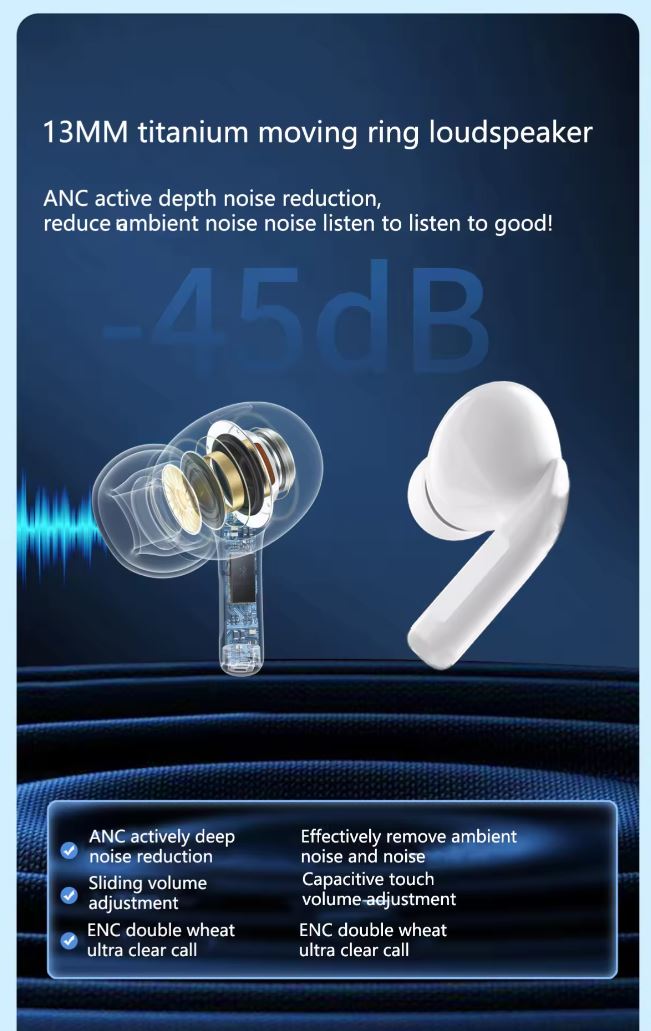 Led Display Earbuds